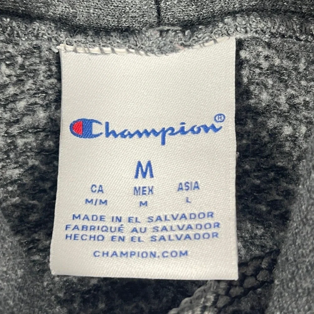 Harvard University Champion Mens Medium Gray Hoodie Pullover Sweatshirt